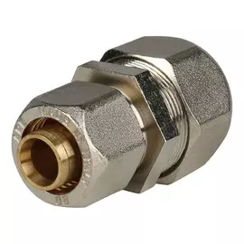 соединитель обжим STOUT металлопластиковый 26x20