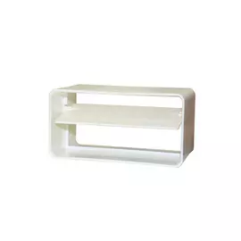 соединитель с клапаном ЭРА 60х204мм пласт белый