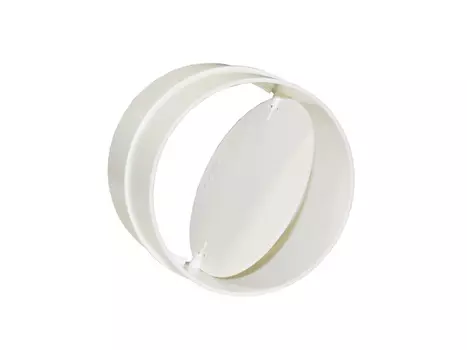 соединитель с клапаном ЭРА D100мм пласт белый