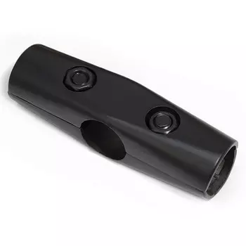 соединитель труб 25мм крестом JF-67 черный