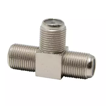 соединитель TV тройник гнезда F ТрАгн 1шт