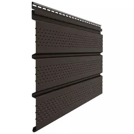 софит с перфорацией шоколад 3000мм
