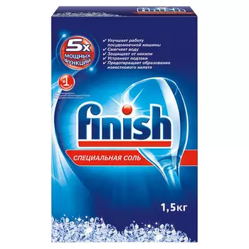 соль для ПММ FINISH для защиты машины 1,5кг