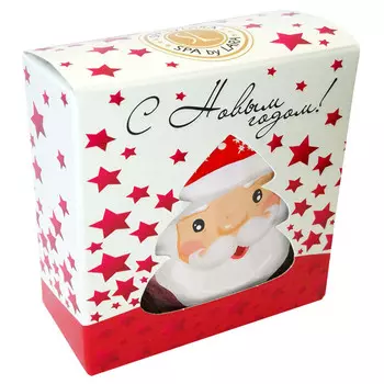 соль для ванн SPA BY LARA Дед Мороз 90г шипучая