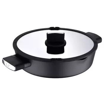 сотейник BERGNER Ion Plus 3,37л 28см антипригарный, кованый алюминий, индукция