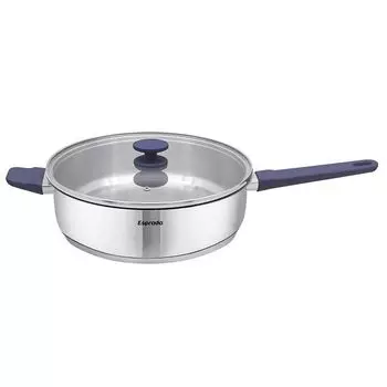 сотейник ESPRADO Lila 28см 3,5л с крышкой нерж.сталь индукция
