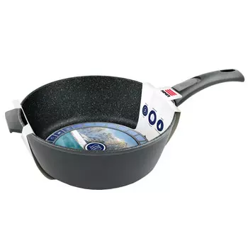 сотейник НМП Алтай Природные минералы 26см антипр.покр. литой алюм. съемн.ручка индукция