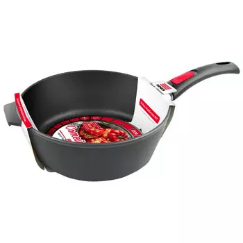 сотейник НМП Традиционная 24см антипригарный, литой алюминий