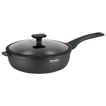 сотейник RONDELL Weiser 28см антипригарный, литой алюминий, индукция