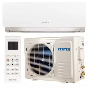 сплит-система Zerten ZH-7 7К BTU тепло-холод 2,2/2,05 кВт белый