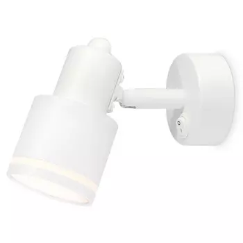 спот Ambrella Light Techno Spot GU10 12Вт с выключателем белый