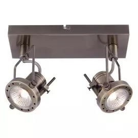 спот Costruttore 2х50Вт GU10 230В металл гальванизированный античная бронза