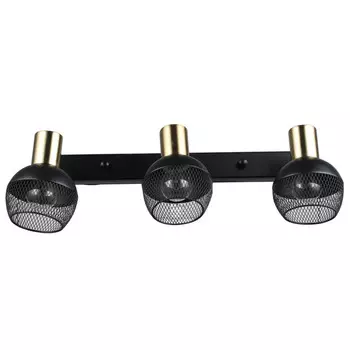 спот DECITY Ирсон 3х60Вт Е14 металл черный