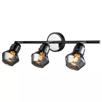 спот ESCADA Carlo E14 3х40Вт черный хром