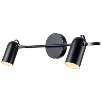 спот ESCADA Джордж E14 2х40Вт черный хром