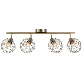 спот ESCADA Flex 4х40Вт E14 металл античная бронза