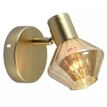 спот ESCADA Gerda E14 1х40Вт золотой