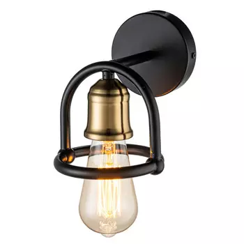 спот ESCADA Lamba E27 1х40Вт черный