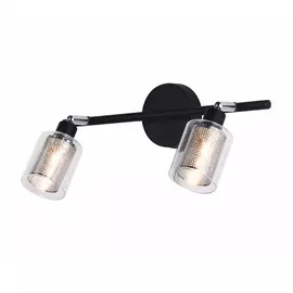 спот ESCADA Roko G9 2х40Вт черный хром