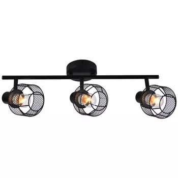 спот ESCADA Rook E14 3х40Вт черный