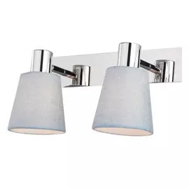 спот HIPER Sandra E14 2х40Вт хром голубой