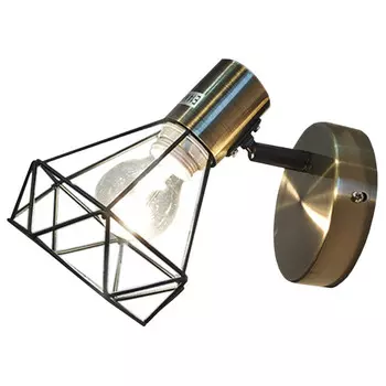 спот JUPITER Arctic 1х40Вт Е14 металл черный бронза