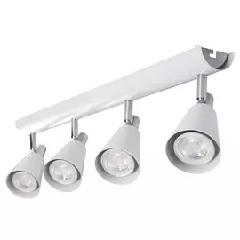спот KANLUX Sempra 4х35Вт GU10 металл белый