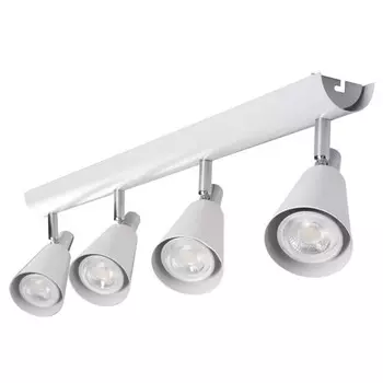 спот KANLUX Sempra 4х35Вт GU10 металл белый