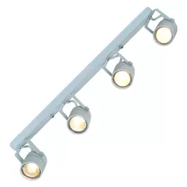 спот Lente 4х50Вт GU10 230В металл крашеный белый