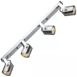 спот Lente 4х50Вт GU10 металл гальванизированный хром