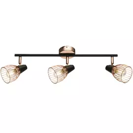 спот RIVOLI Insolito 3xE14 40Вт металл медь