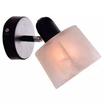 спот РОССВЕТ Дрок 1х60Вт Е14 металл черный