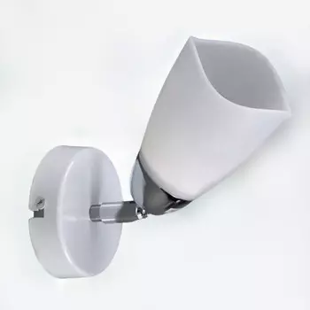 спот РОССВЕТ Фелика 1х20Вт Е27 металл белый