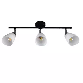 спот РОССВЕТ Розмари 3х20Вт Е27 металл черный