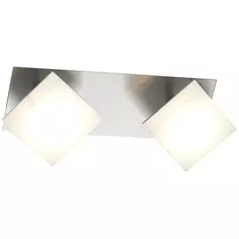 спот TOPLIGHT Gwendolen 2х15Вт LED 800Лм металл стекло хром