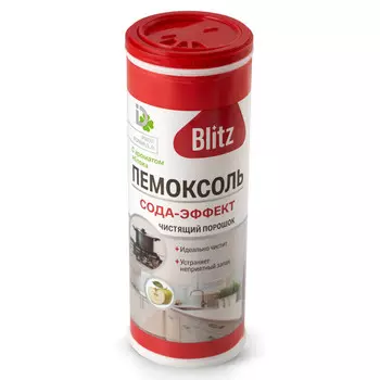 средство чистящее BLITZ Prof Пемоксоль Сода эффект Яблоко 400г