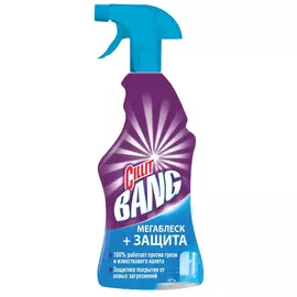 средство чистящее CILLIT BANG Мегаблеск+Защита для ванн и душа спрей 0,75л