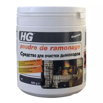 средство чистящее HG для дымоходов 500мл порошок