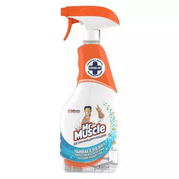 средство чистящее МИСТЕР МУСКУЛ Дезинфицирующее 500мл спрей