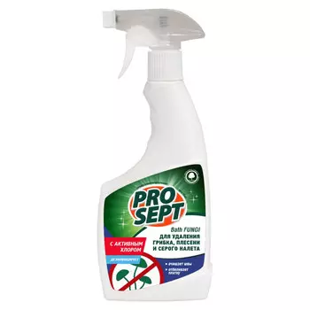 средство чистящее PROSEPT Bath Fungi для удаления грибка, плесени и серого налета спрей 500мл