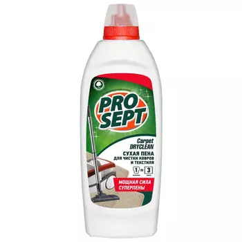 средство чистящее PROSEPT Carpet DryClean для ковров и текстиля сухая пена 500мл