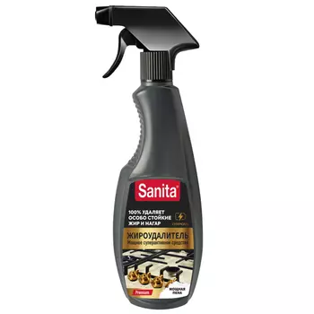 средство чистящее SANITA Жироудалитель спрей 500г