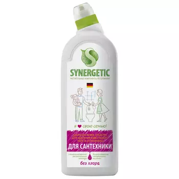 средство чистящее SYNERGETIC для сантехники от налета и ржавчины 1л