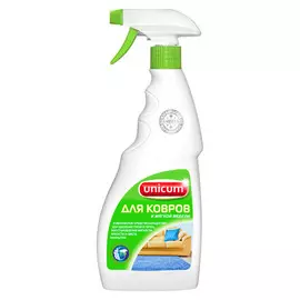 средство чистящее UNICUM для ковров и мягкой мебели спрей 500мл