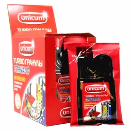средство чистящее UNICUM Tornado для удаления засоров в трубах гранулы 70г