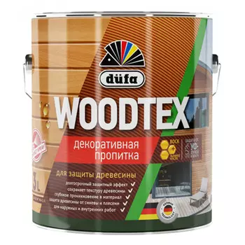 средство деревозащитное DUFA Woodtex 3л орегон, арт.Н0000006091