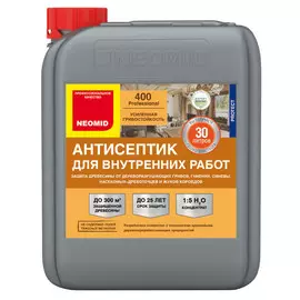 средство деревозащитное NEOMID 400 концентрат 5л, арт.845056
