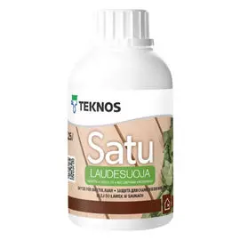 средство деревозащитное TEKNOS Satu Laudesuoja для полков 0,25л бесцветное, арт.ЭК000130446