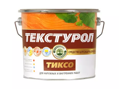 средство деревозащитное ТЕКСТУРОЛ Тиксо 1л дуб, арт.Текстур.д.с.Д1л