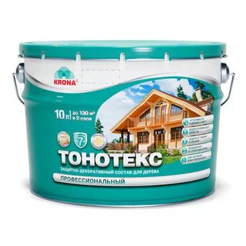 средство деревозащитное ТОНОТЕКС 10л сосна, арт.66303608